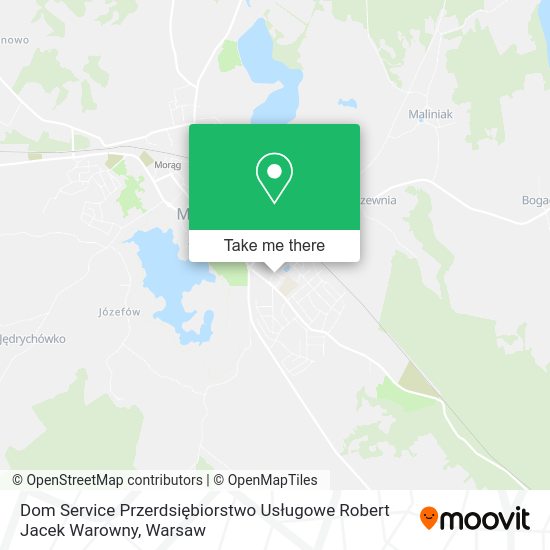 Dom Service Przerdsiębiorstwo Usługowe Robert Jacek Warowny map