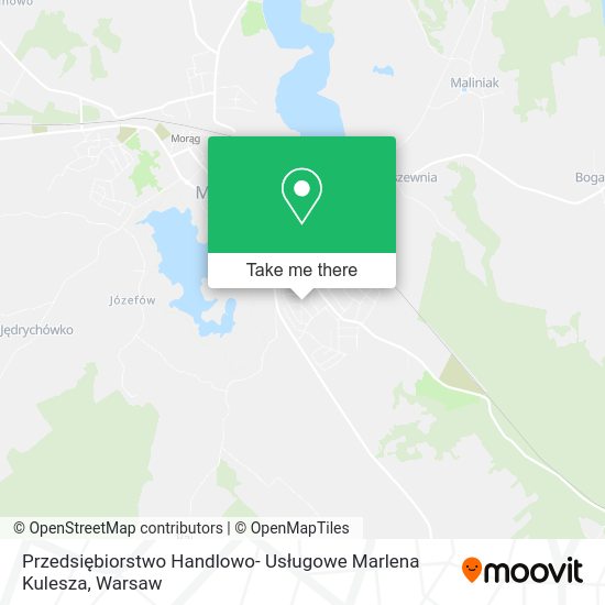 Przedsiębiorstwo Handlowo- Usługowe Marlena Kulesza map