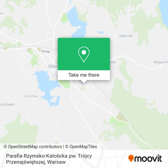 Parafia Rzymsko-Katolicka pw. Trójcy Przenajświętszej map