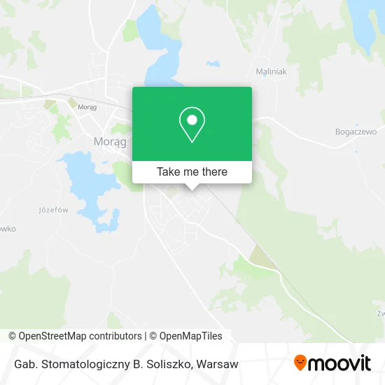 Карта Gab. Stomatologiczny B. Soliszko