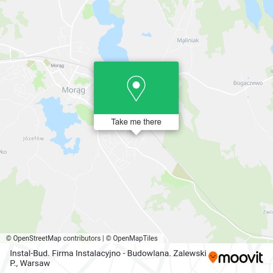 Instal-Bud. Firma Instalacyjno - Budowlana. Zalewski P. map