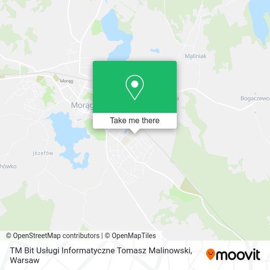 TM Bit Usługi Informatyczne Tomasz Malinowski map