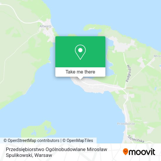 Przedsiębiorstwo Ogólnobudowlane Mirosław Spulikowski map