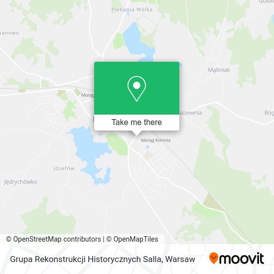 Grupa Rekonstrukcji Historycznych Salla map