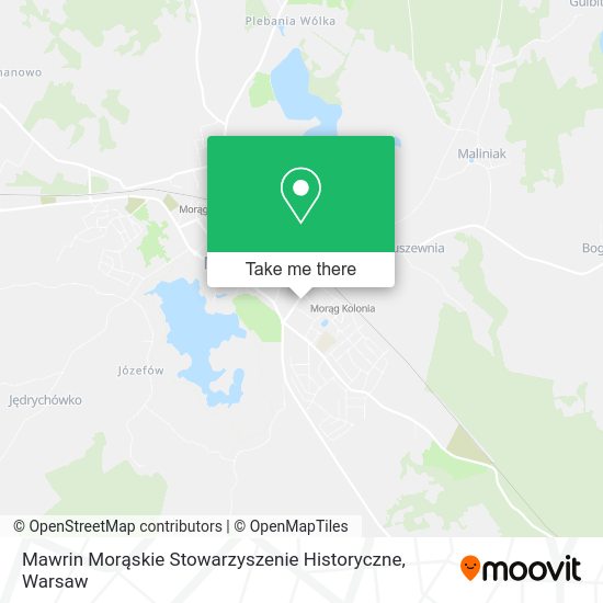 Mawrin Morąskie Stowarzyszenie Historyczne map