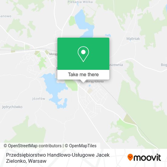 Przedsiębiorstwo Handlowo-Usługowe Jacek Zielonko map