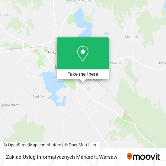 Zaklad Uslug Informatycznych Marksoft map