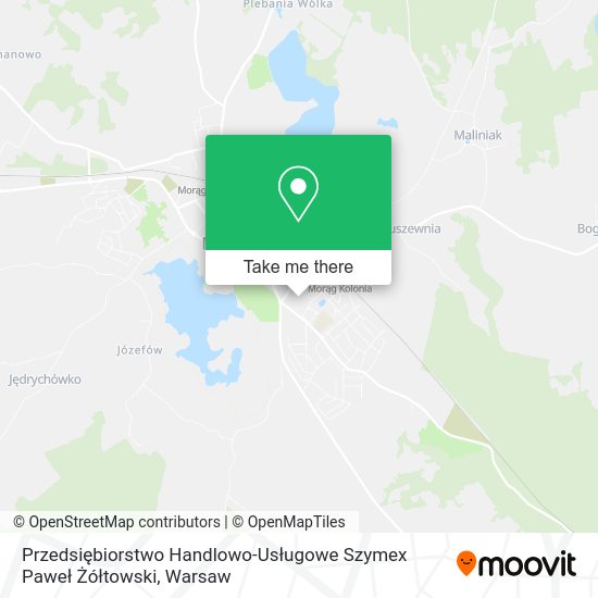 Przedsiębiorstwo Handlowo-Usługowe Szymex Paweł Żółtowski map