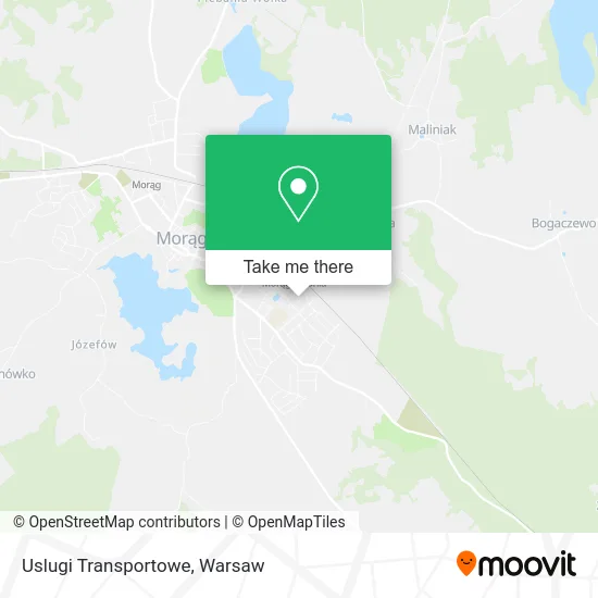 Карта Uslugi Transportowe