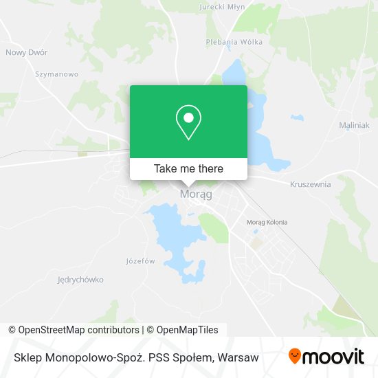 Sklep Monopolowo-Spoż. PSS Społem map