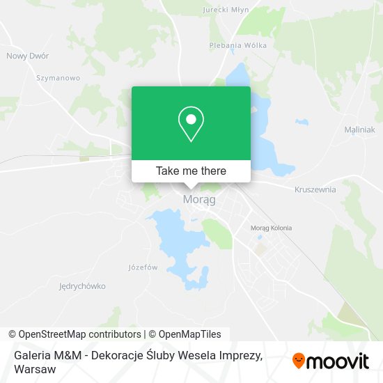 Galeria M&M - Dekoracje Śluby Wesela Imprezy map