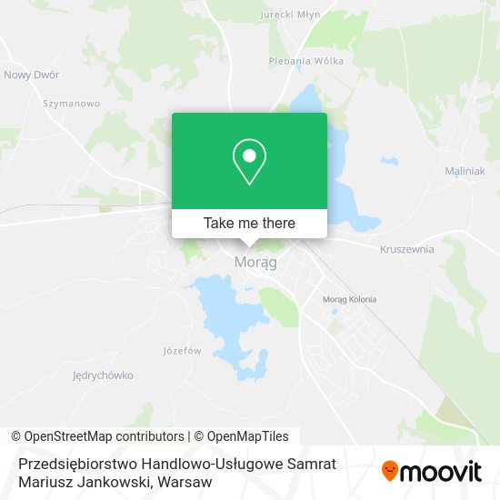 Przedsiębiorstwo Handlowo-Usługowe Samrat Mariusz Jankowski map