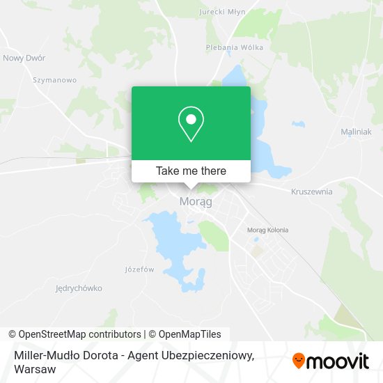 Miller-Mudło Dorota - Agent Ubezpieczeniowy map