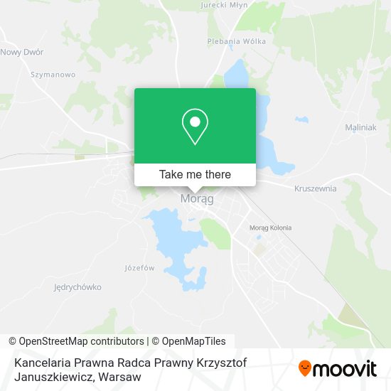 Kancelaria Prawna Radca Prawny Krzysztof Januszkiewicz map