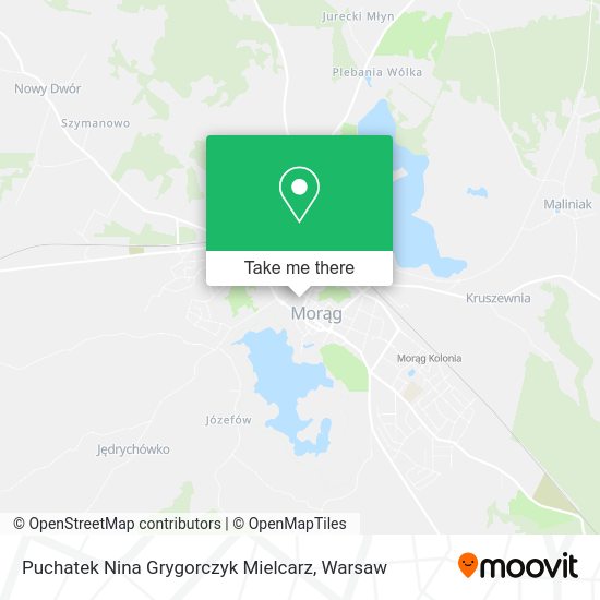 Puchatek Nina Grygorczyk Mielcarz map