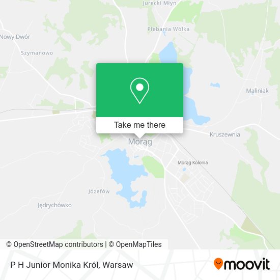 P H Junior Monika Król map