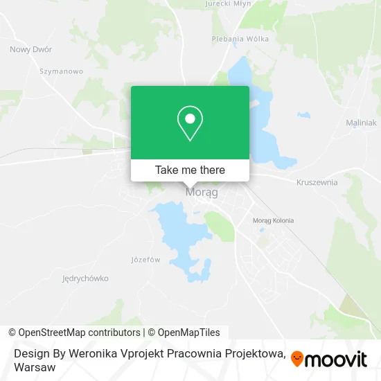 Карта Design By Weronika Vprojekt Pracownia Projektowa