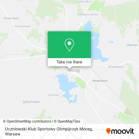 Uczniowski Klub Sportowy Olimpijczyk Morag map