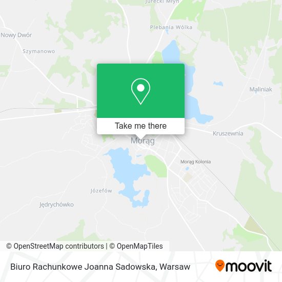 Biuro Rachunkowe Joanna Sadowska map