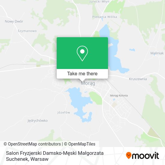 Salon Fryzjerski Damsko-Męski Małgorzata Suchenek map