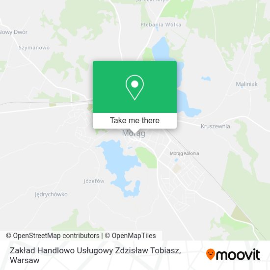 Zakład Handlowo Usługowy Zdzisław Tobiasz map