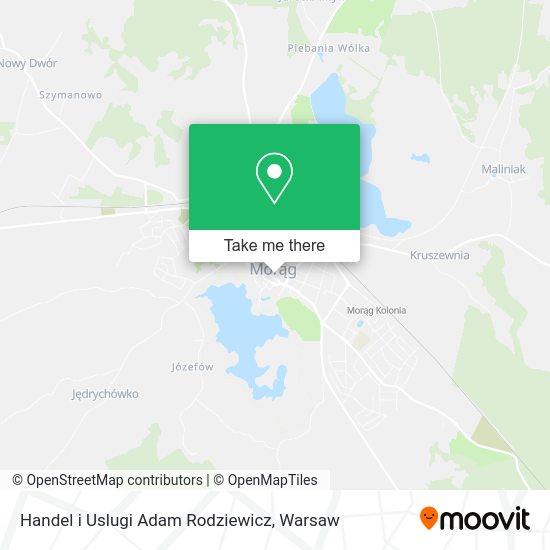 Handel i Uslugi Adam Rodziewicz map