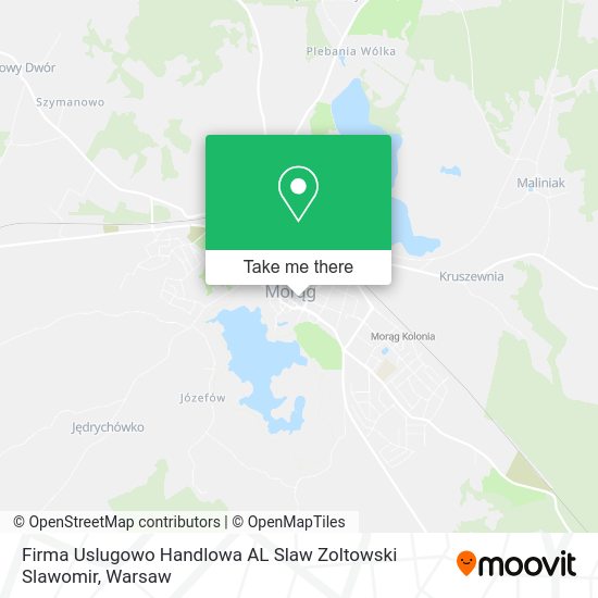 Firma Uslugowo Handlowa AL Slaw Zoltowski Slawomir map