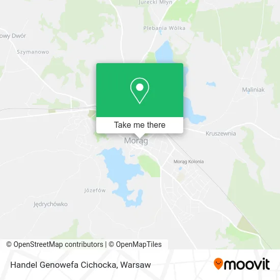 Карта Handel Genowefa Cichocka