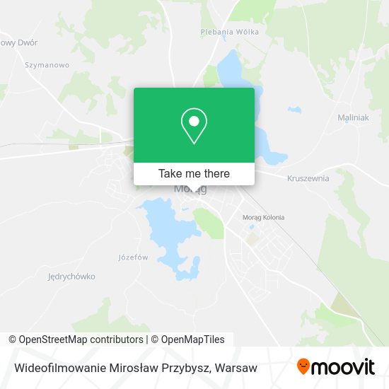 Wideofilmowanie Mirosław Przybysz map