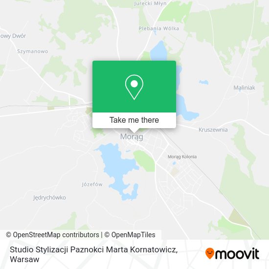 Studio Stylizacji Paznokci Marta Kornatowicz map