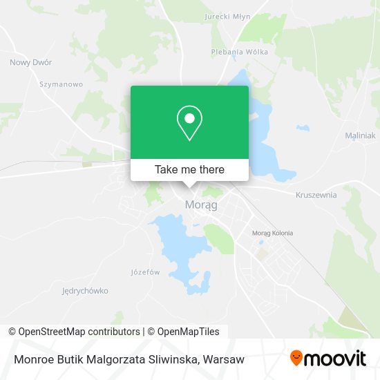 Monroe Butik Malgorzata Sliwinska map