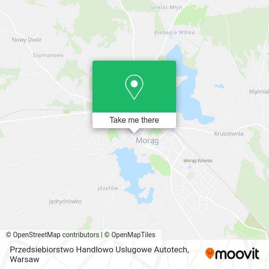 Карта Przedsiebiorstwo Handlowo Uslugowe Autotech