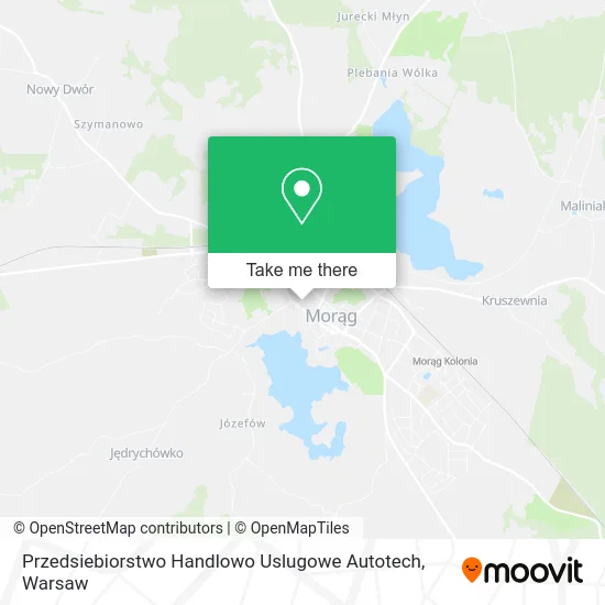 Карта Przedsiebiorstwo Handlowo Uslugowe Autotech