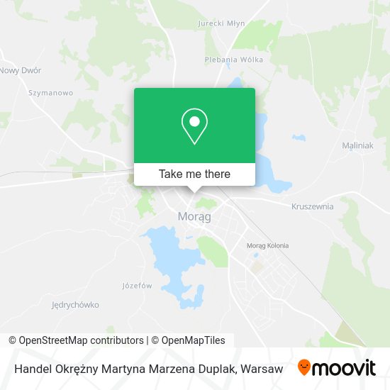 Handel Okrężny Martyna Marzena Duplak map