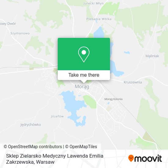 Sklep Zielarsko Medyczny Lawenda Emilia Zakrzewska map