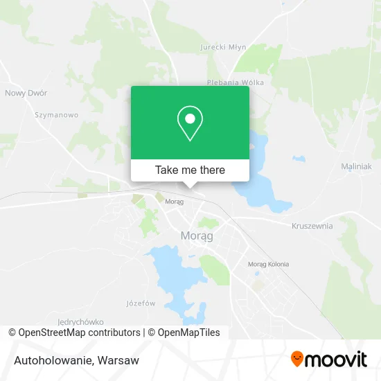 Карта Autoholowanie