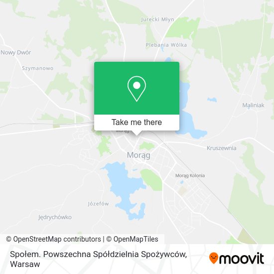 Społem. Powszechna Spółdzielnia Spożywców map