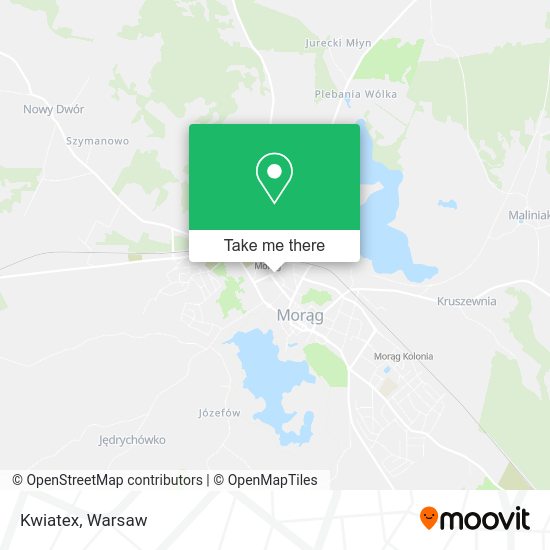 Kwiatex map