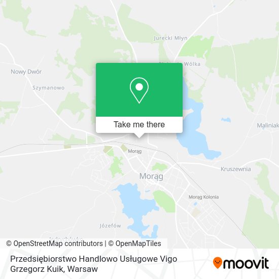 Przedsiębiorstwo Handlowo Usługowe Vigo Grzegorz Kuik map