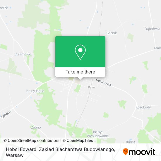 Hebel Edward. Zakład Blacharstwa Budowlanego map