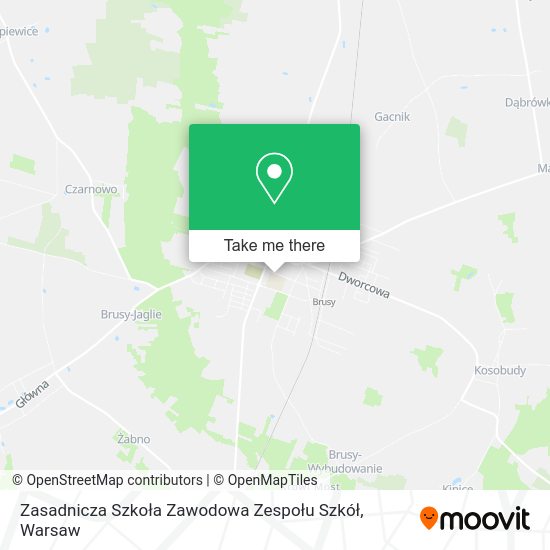 Zasadnicza Szkoła Zawodowa Zespołu Szkół map