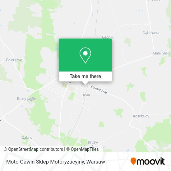 Moto-Gawin Sklep Motoryzacyjny map