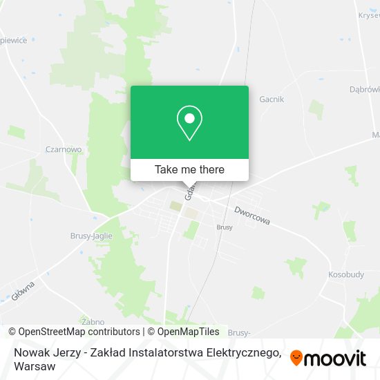 Nowak Jerzy - Zakład Instalatorstwa Elektrycznego map