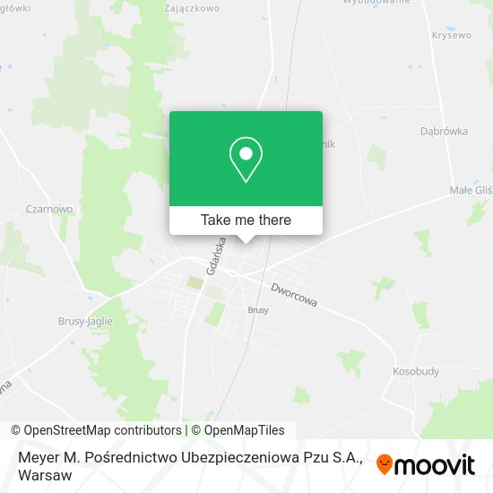 Meyer M. Pośrednictwo Ubezpieczeniowa Pzu S.A. map