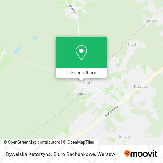 Dywelska Katarzyna. Biuro Rachunkowe map