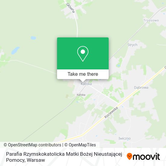 Parafia Rzymskokatolicka Matki Bożej Nieustającej Pomocy map