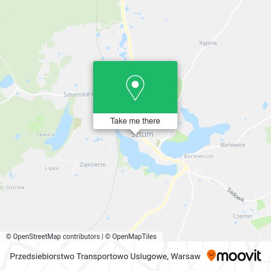 Przedsiebiorstwo Transportowo Uslugowe map