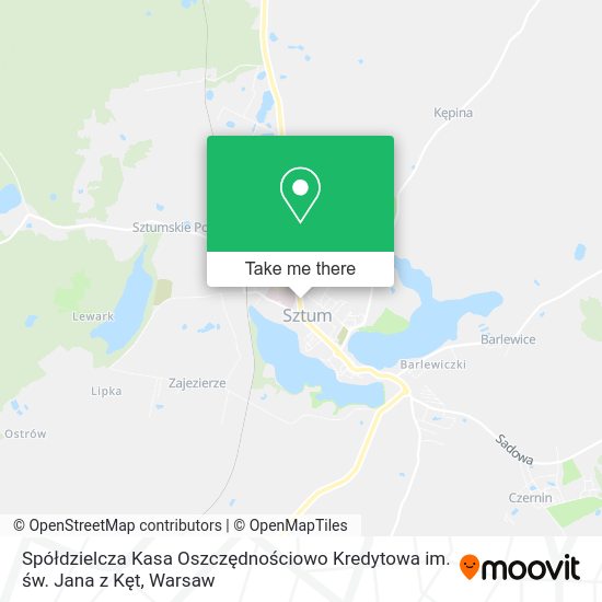 Spółdzielcza Kasa Oszczędnościowo Kredytowa im. św. Jana z Kęt map