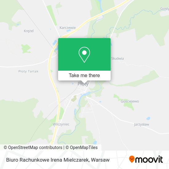 Biuro Rachunkowe Irena Mielczarek map