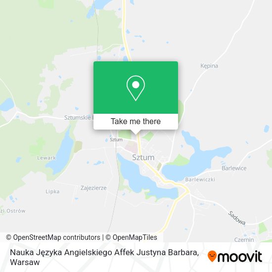 Nauka Języka Angielskiego Affek Justyna Barbara map